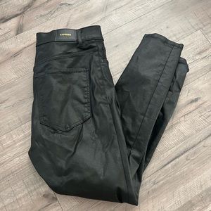 Express jeans black shimmer